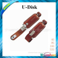Grade A Quality Leather 16gb USB Flash Disk